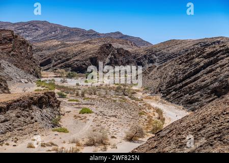 Blick Vom Kuiseb Pass In Die Kuiseb River Gorge, Namibia Stockfoto