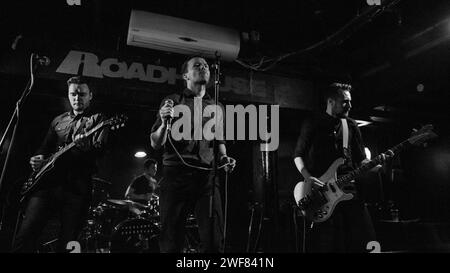 The Slow Readers Club trat am 17. Mai 2014 live im Roadhouse in Manchester auf Stockfoto