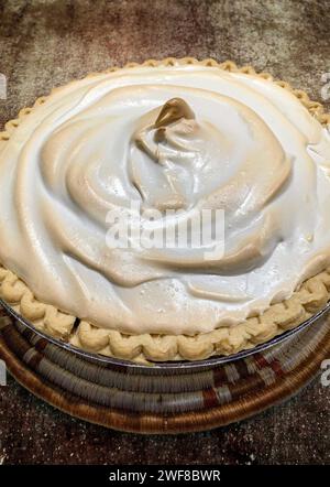 Lemon Meringue Pie Stockfoto