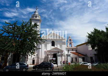 Basilica de Nuestra Senora Del Pilar in der Nähe des Friedhofs Recoleta - Buenos Aires. Stockfoto