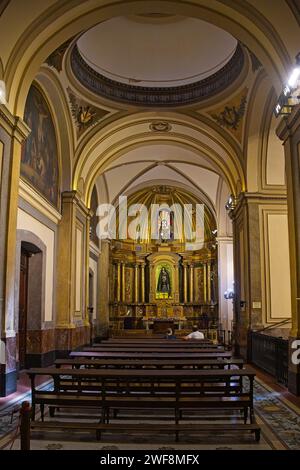 Die Metropolitan Cathedral ist der Hauptsitz der katholischen Kirche in Argentinien und ist der Ort, an dem Papst Franziskus, wie Erzbischof Jorge Bergoglio, die Messe veranstaltete. Stockfoto