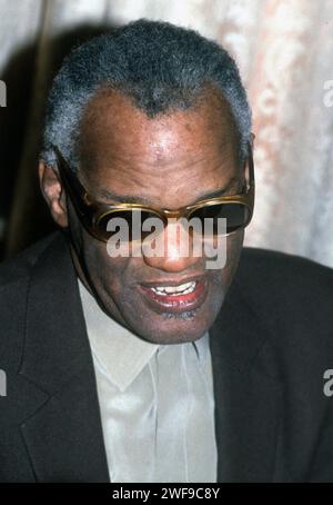 Ray Charles, 1983. ph: John Barrett/PHOTOlink/Courtesy Everett Collection (Ray Charles5990 Stockfoto