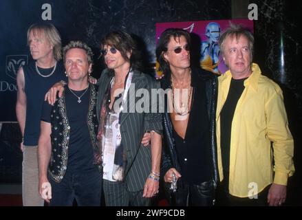 Aerosmith, 2001. ph: John Barrett/PHOTOlink/Courtesy Everett Collection (Aerosmith6317) Stockfoto