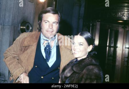 Robert Wagner und Natalie Wood, 1970er Jahre Foto: Oscar Abolafia/Everett Collection (robertwagner009) Stockfoto