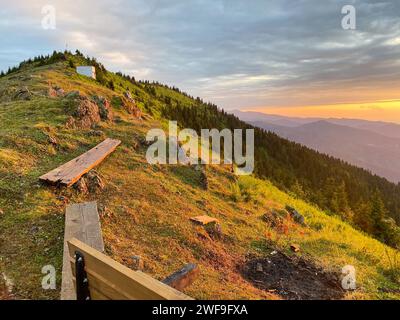 Sal Plateau in Camlihemsin, dieses Plateau befindet sich im Camlihemsin Bezirk der Provinz Rize. Kackar Mountains. Rize, Türkei. Stockfoto