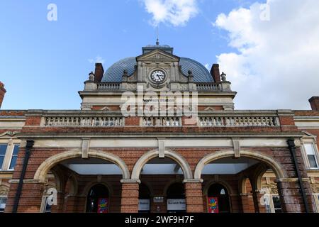 Norwich Station, Station Approach, Thorpe Road, Norwich, Norfolk, UK. April 2023 Stockfoto