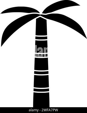 Tropische Illustration Medjool Silhouette Baum Logo süße Icon Palme Umriss Datum Blatt Lebensmittel Obst Heap trockene Schüssel gesunde natürliche Form exotisch reif grün Stock Vektor