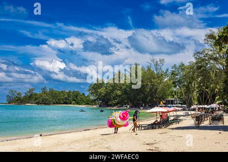 Choeng Mon Beach, Bo Phut, Ko Samui, Thailand Stockfoto