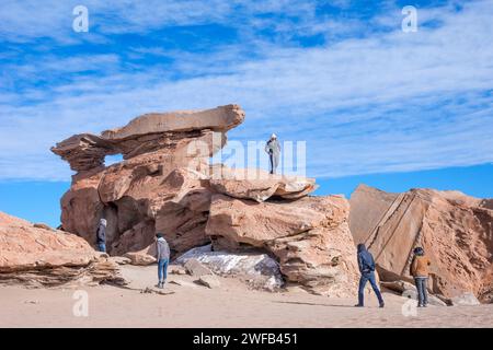 Pampa Siloli Hochgebirgswüste, Bolivien Stockfoto