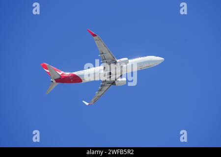 Qantas Boeing 737-838 Stockfoto