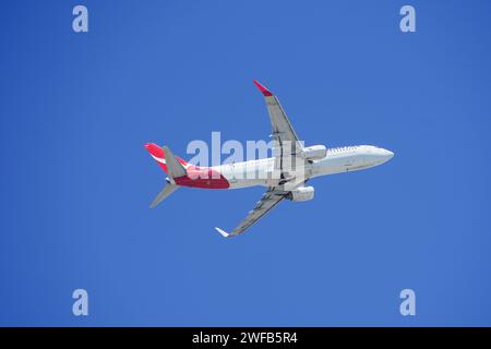 Qantas Boeing 737-838 Stockfoto