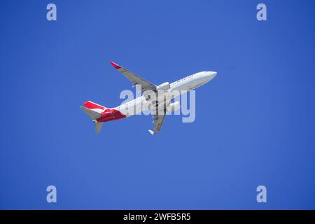 Qantas Boeing 737-838 Stockfoto