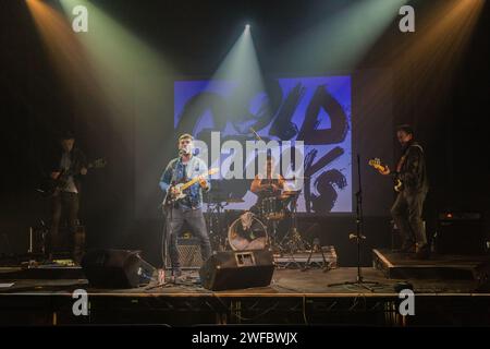 Gold Jacks live am 2. August 2014 im Dance House Theatre in Manchester Stockfoto