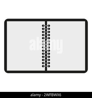 Symbol „Editor öffnen“. Vektorabbildung. EPS 10. Stock Vektor