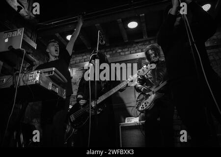 As able as Kane (AAAK) trat am 25. September 2014 live im Eagle Inn in Salford auf Stockfoto