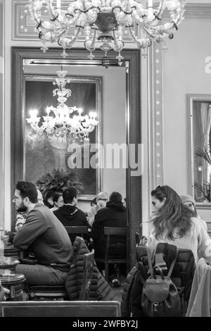 Cafe Demel in Wien Österreich Stockfoto