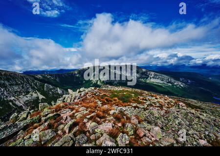 Blick vom Mount Katahdin, appalachian Trail, Baxter State Park, Maine, USA Stockfoto