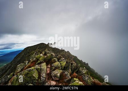 Blick vom Mount Katahdin, appalachian Trail, Baxter State Park, Maine, USA Stockfoto