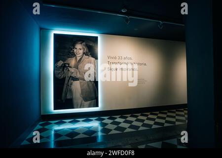 museum evita buenos aires, argentinien - 2. dezember 2023. Hochwertige Fotos Stockfoto