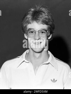 ANDERS JÄRRYD schwedischer Tennisspieler Stockfoto