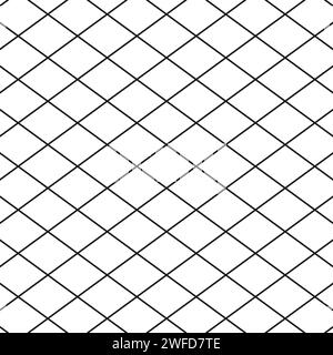 Nahtloses quadratisches Muster. Abstraktes geometrisches Muster. Vektorabbildung. EPS 10. Stock Vektor