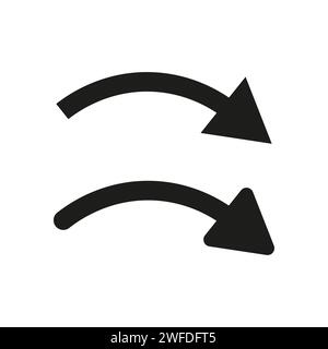 Aktualisierungssymbol. Symbol „Wiederherstellen“. Vektorabbildung. EPS 10. Rohbild. Stock Vektor