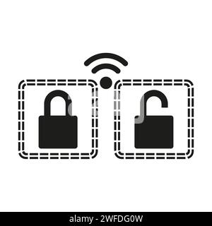 Smart Key-Symbol. Vektorabbildung. EPS 10. Rohbild. Stock Vektor