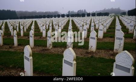 Muslimischer Platz Douaumont nationale Nekropole, Region Verdun, Maas, Frankreich Stockfoto