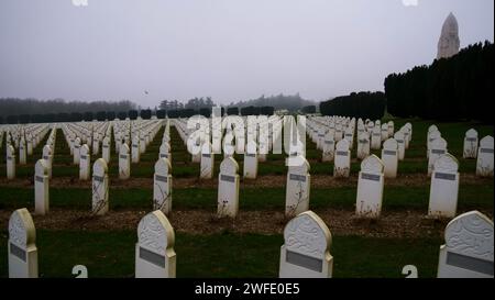 Muslimischer Platz Douaumont nationale Nekropole, Region Verdun, Maas, Frankreich Stockfoto