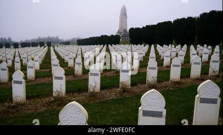 Muslimischer Platz Douaumont nationale Nekropole, Region Verdun, Maas, Frankreich Stockfoto