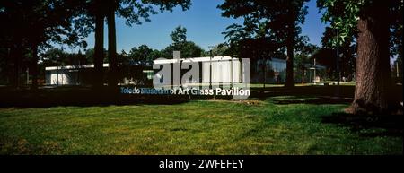 Museum of Art, Glaspavillon, Toledo, Ohio Stockfoto