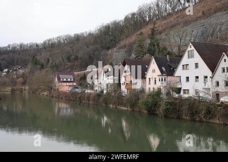 Impressionen aus Sulz am Neckar im Schwarzwald Stockfoto