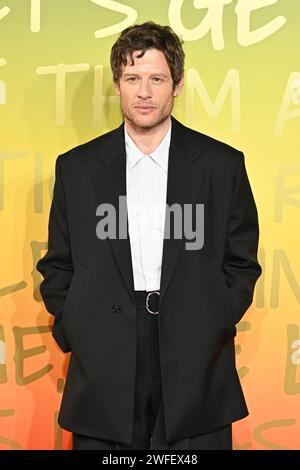 London, Großbritannien. 30. Januar 2024. James Norton nimmt an der britischen Premiere von Bob Marley: One Love im BMX IMAX in London Teil. Quelle: Siehe Li/Picture Capital/Alamy Live News Stockfoto