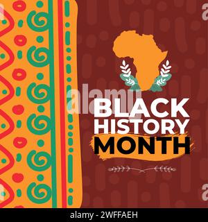 Schwarzes Poster mit Karte von Afrika Vektor Stock Vektor