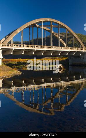 Big Creek Bridge, Muriel O. Ponsler State Park, Oregon Stockfoto