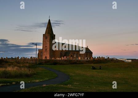 St. Bartholomäus Kirche am Church Point Stockfoto