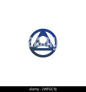 Logo Des Personensymbols. Vektor menschlicher Symbole Stock Vektor