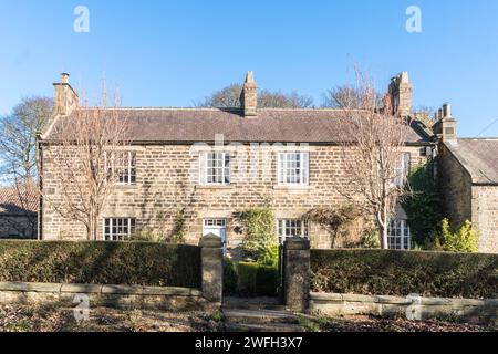 Die aufgelistete St.. Margaret's House, in Tanfield, Co. Durham, England, Großbritannien Stockfoto