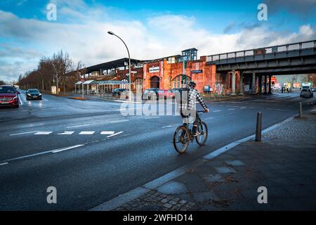 Berlin Pankow OT Wilhelmsruh S-Bahnhof Wilhelmsruh, Bestandteil der zukünftigen Heidekrautbahn Strecke - 31.01.2024 Berlin Pankow *** Berlin Pankow OT Wilhelmsruh S Wilhelmsruh Bahnhof, Teil der zukünftigen Heidekrautbahn Linie 31 01 2024 Berlin Pankow Stockfoto