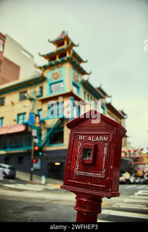 Gebäude von San Francisco Stockfoto