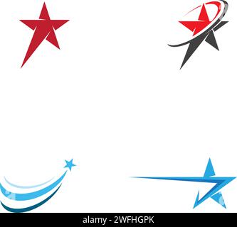 Star icon Template Vector Illustration Design Stock Vektor