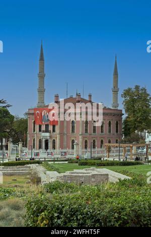 Edirne, Türkei - 17. Oktober 2023: Außenansicht des Gemeindegebäudes des des Rathauses von Edirne Türkei Stockfoto