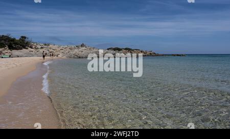 Chia Beach, Domus de Maria, Süd-Sardinien, Italien Stockfoto