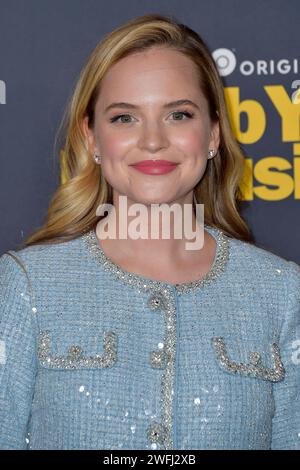 Stephanie Styles bei der Premiere der 12. Staffel der HBO Serie begrenzen Sie Ihre Begeisterung / Lass es, Larry im DGA Theater Complex. Los Angeles, 30.01.2024 *** Stephanie Styles bei der Premiere der 12. Staffel der HBO-Serie Curb Your Begeisterung Let IT Go, Larry im DGA Theater Complex Los Angeles, 30 01 2024 Foto:xD.xStarbuckx/xFuturexImagex larry 4152 Stockfoto