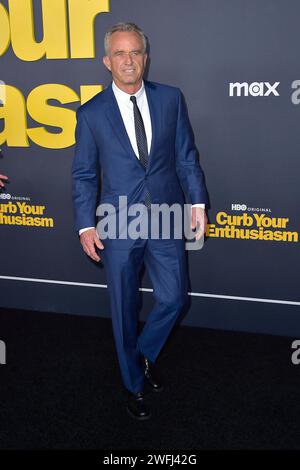 Robert F. Kennedy Jr. bei der Premiere der 12. Staffel der HBO Serie begrenzen Sie Ihre Begeisterung / Lass es, Larry im DGA Theater Complex. Los Angeles, 30.01.2024 *** Robert F Kennedy Jr. Bei der Premiere der 12. Staffel der HBO-Serie begrenzen Sie Ihren Enthusiasmus Let IT Go, Larry im DGA Theater Complex Los Angeles, 30 01 2024 Foto:xD.xStarbuckx/xFuturexImagex larry 4217 Stockfoto
