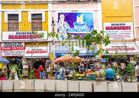 Merida Mexico, Centro Historico Central Historico Central Historico, Calle 56A, Geschäfte Geschäfte Geschäfte Geschäfte Geschäfte Händler Markt Markt Markt, verkaufen Stockfoto