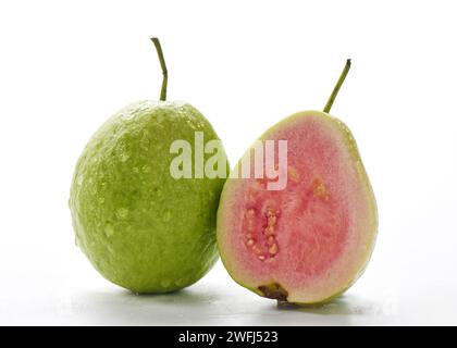 Bilder von Guave, rosa Guava, köstliche asiatische Guava, hochwertige Bilder Stockfoto