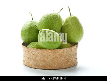 Bilder von Guave, rosa Guava, köstliche asiatische Guava, hochwertige Bilder Stockfoto