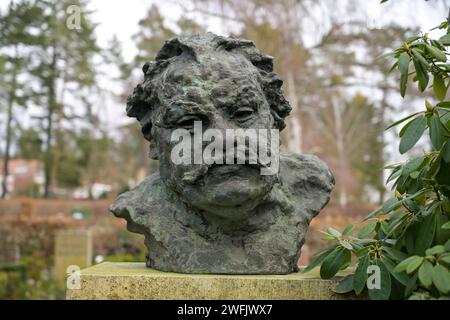 Schnappen Sie Sich Heinrich George, Friedhof Zehlendorf, Onkel-Tom-Straße, Zehlendorf, Berlin, Deutschland Stockfoto