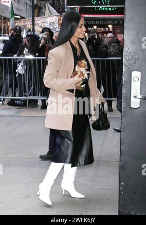 New York, NY, USA. Januar 31, 2024. Demi Moore wurde am 31. Januar 2024 bei Good Morning America in New York City gesehen. Quelle: Rw/Media Punch/Alamy Live News Stockfoto